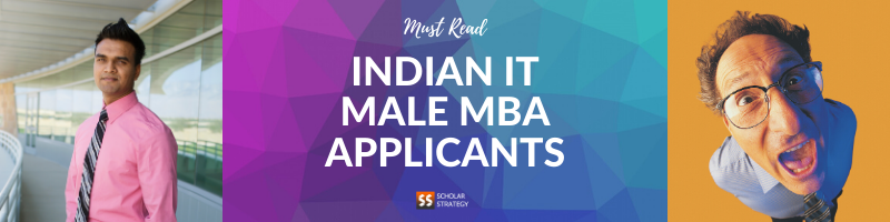 Indian IT Male MBA Applicants